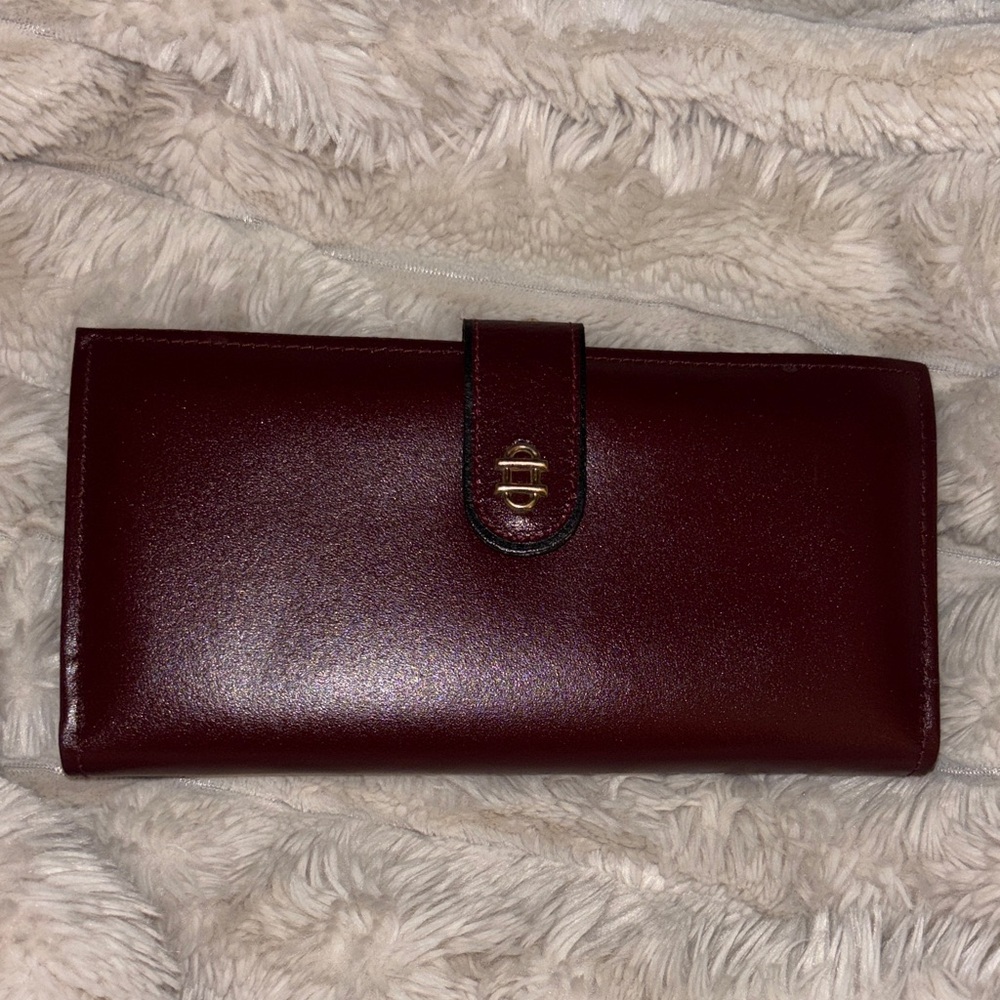 Chic Burgundy Women's Wallet